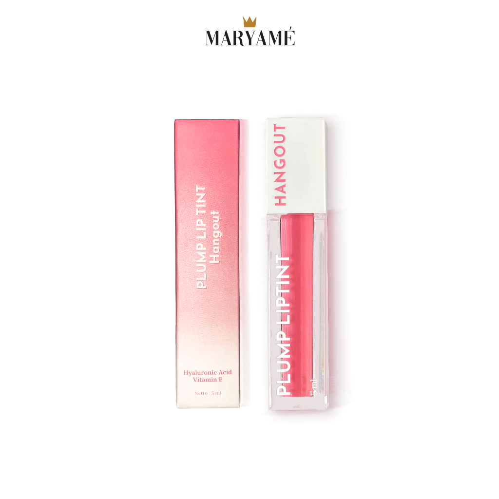 Maryame Plump Lip Tint Hangout Mengandung UV Filter & Tecopheryl Acetate